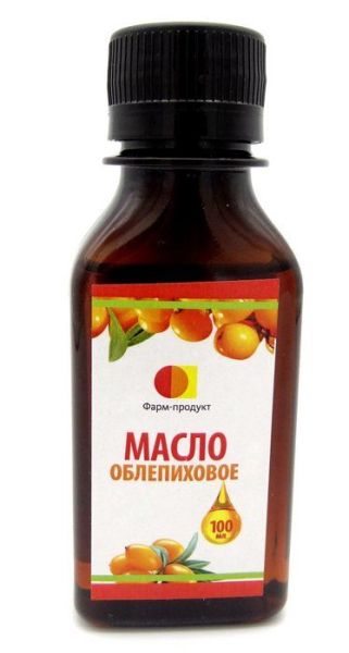 Изображение товара Масло облепиховое Фарм-Продукт 100мл Масло облепиховое Фарм-Продукт 100мл фотография