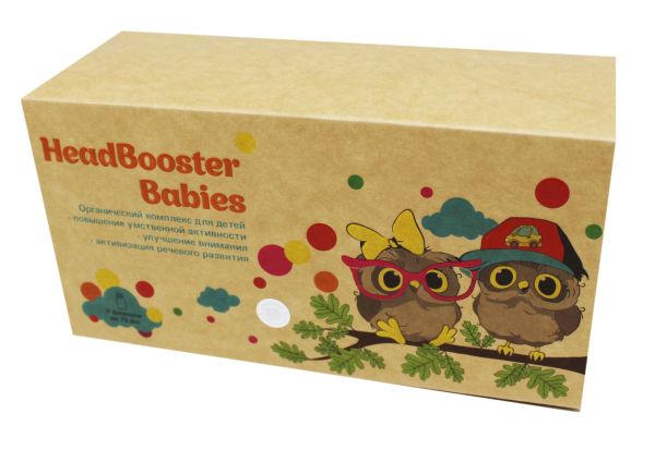 Изображение товара Комплекс для детей HeadBooster Babies для мозговой деятельности Сашера-Мед 225мл Комплекс для детей HeadBooster Babies для мозговой деятельности Сашера-Мед 225мл фотография