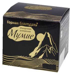 Мумие Горная Благодать концентрат Сашера-Мед 30г
